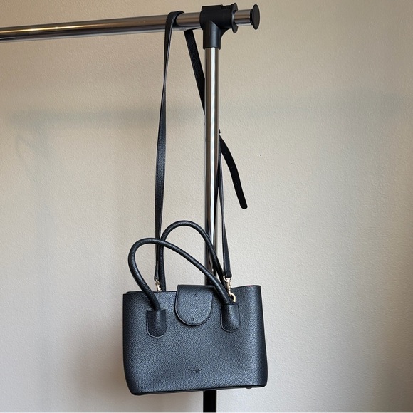 Angela Roi Handbags - Angela Roi Elegant Black Vegan Leather Cher Bag